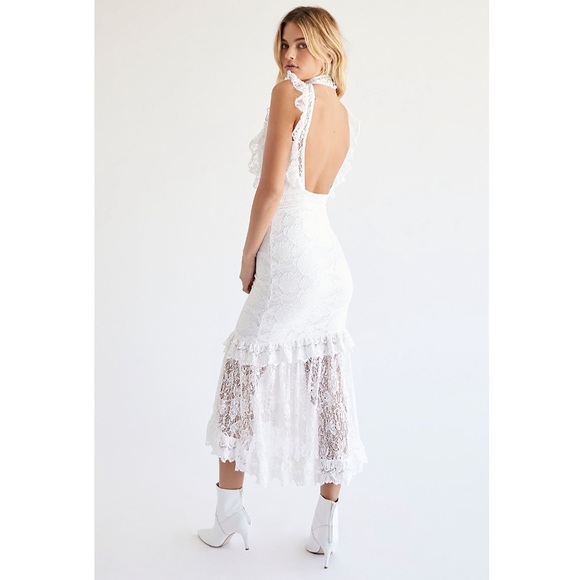 Free People Victorian Apron Gown - Picture 2 of 10